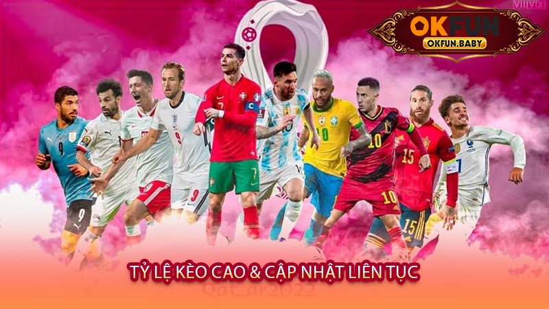 Tỷ Lệ Kèo Cao & Cập Nhật Liên Tục