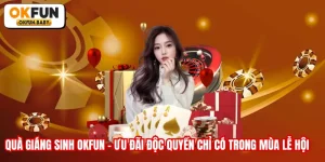 Quà Giáng Sinh OKFUN - Ưu Đãi Độc Quyền Chỉ Có Trong Mùa Lễ Hội